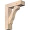 Ekena Millwork Balboa Block Smooth Bracket w/ Offset Brace, Douglas Fir, 5 1/2"W x 18"D x 22"H BKT0604X18X22BOA05SDF - alternate 1